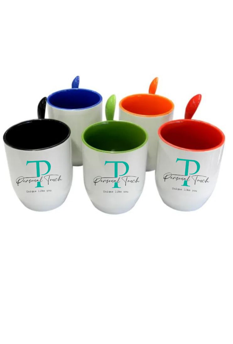 Taza con cuchara
